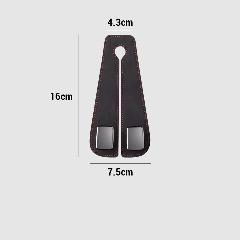 LuxeHook | Leren zit haken – elegant ontwerp – gemakkelijke installatie – veelzijdig