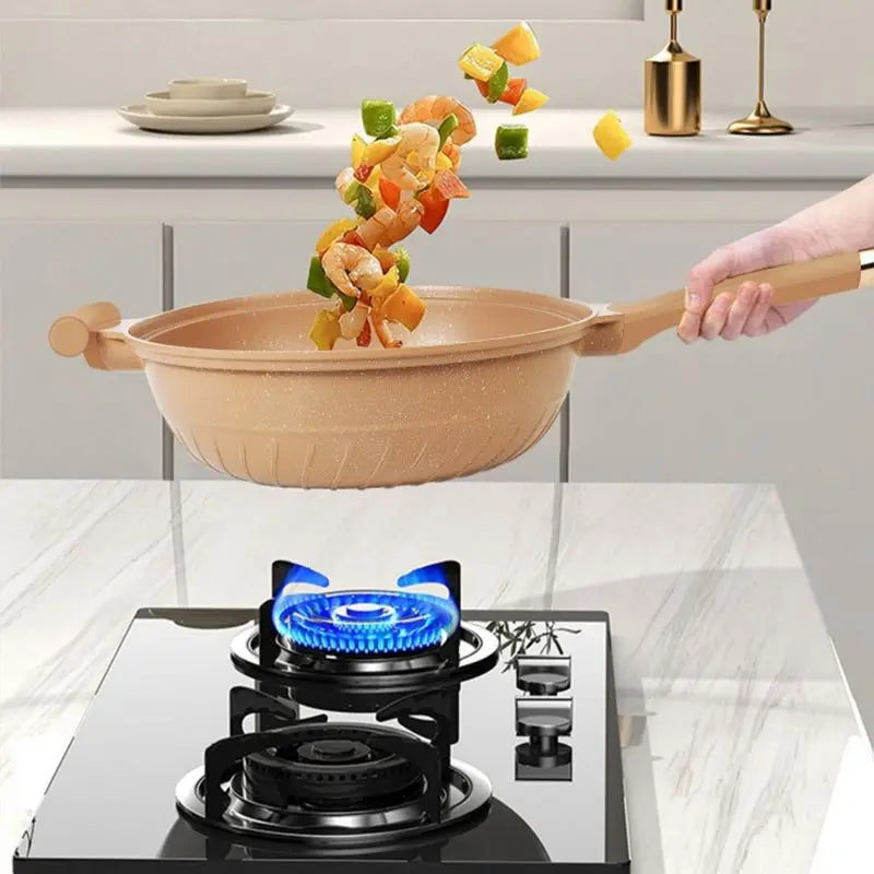 CleverChef Smart Wok | Veelzijdige kookwok voor moeiteloze maaltijden