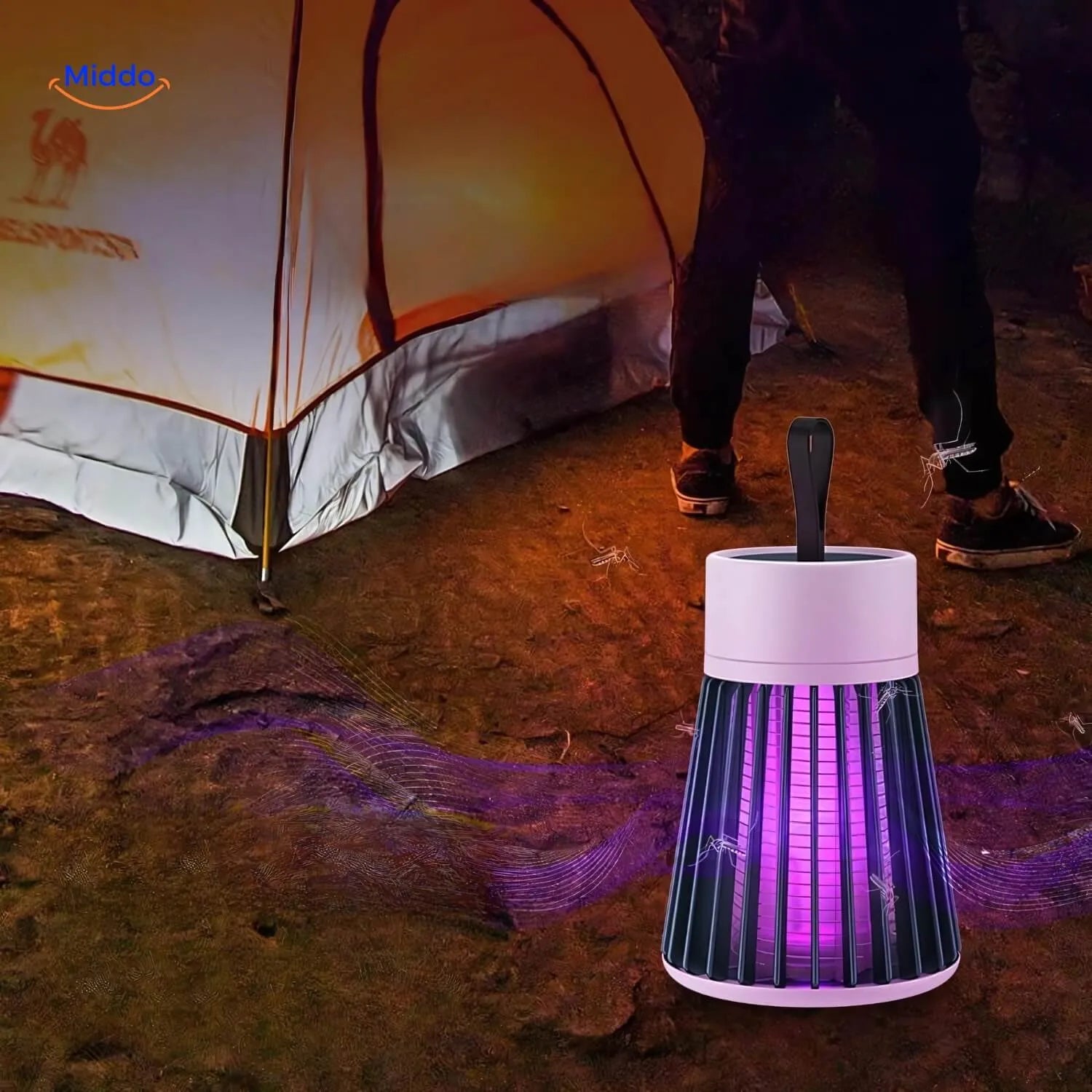 MückenSchutz Pro USB Lamp | Effectieve insectenbestrijding voor binnen en buiten