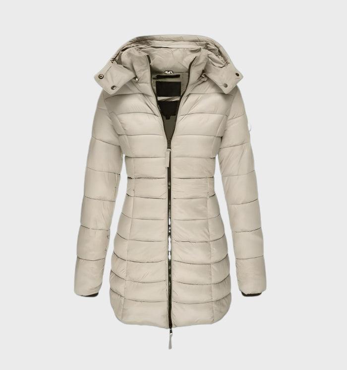 Elegante Dames Winterjas – Modieuze Warme Jas met Perfecte Pasvorm