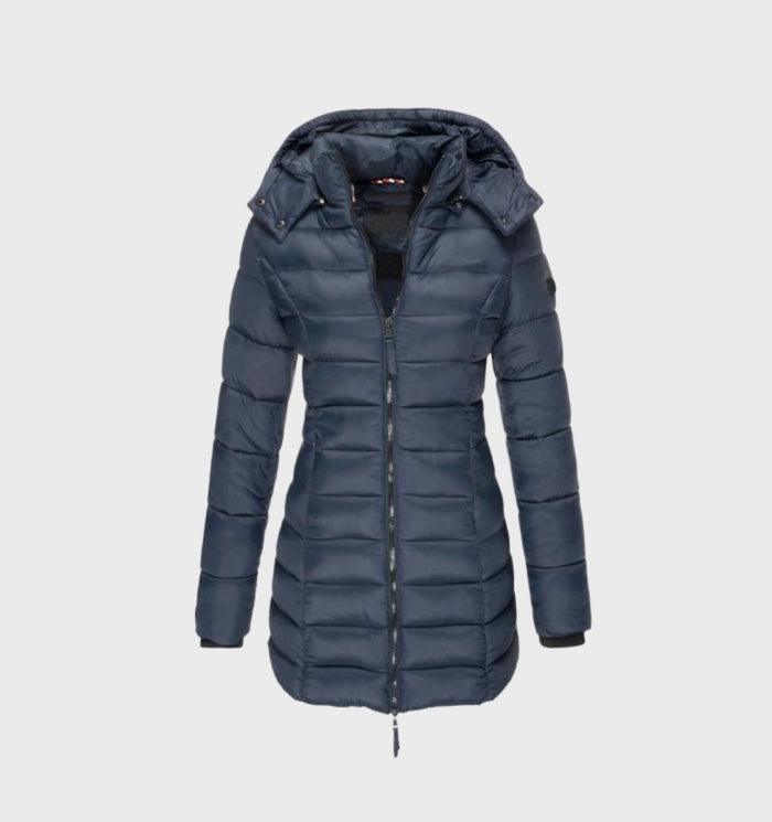 Elegante Dames Winterjas – Modieuze Warme Jas met Perfecte Pasvorm