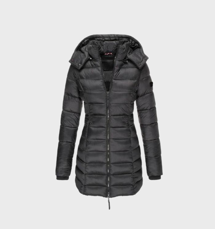 Elegante Dames Winterjas – Modieuze Warme Jas met Perfecte Pasvorm