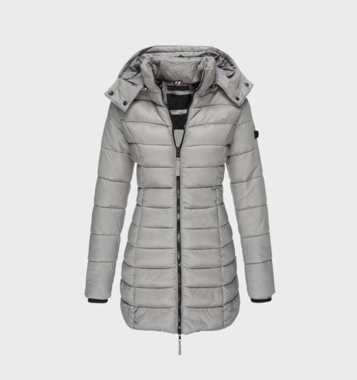 Elegante Dames Winterjas – Modieuze Warme Jas met Perfecte Pasvorm
