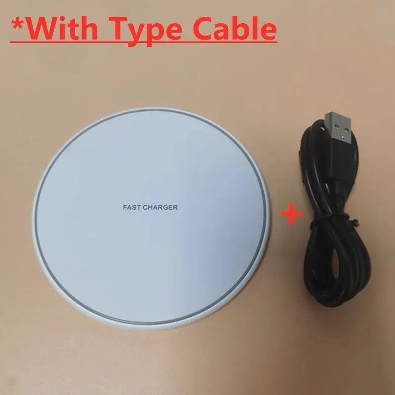 30W DRAADLOZE SNELLADER VOOR IPHONE & ANDERE APPARATEN | INDUCTIE OPLADER
