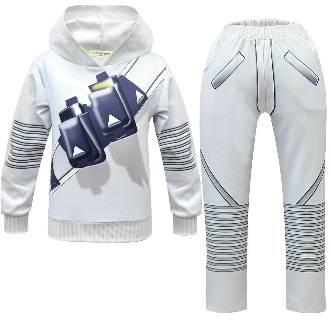 Kinderen Futuristisch Halloween Kostuum Trainingspak Hoodie Lange Mouw