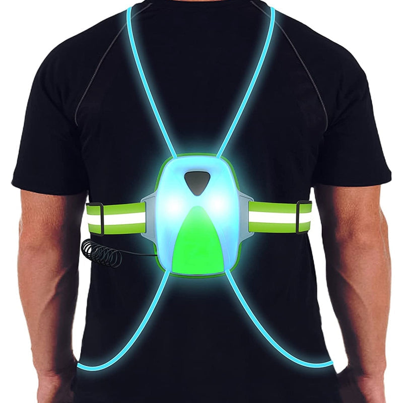LED-veiligheidsvest voor hardlopers – ReflectSafe Lente 2025 Editie