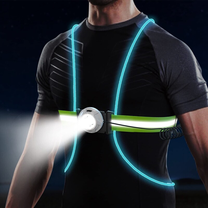 LED-veiligheidsvest voor hardlopers – ReflectSafe Lente 2025 Editie