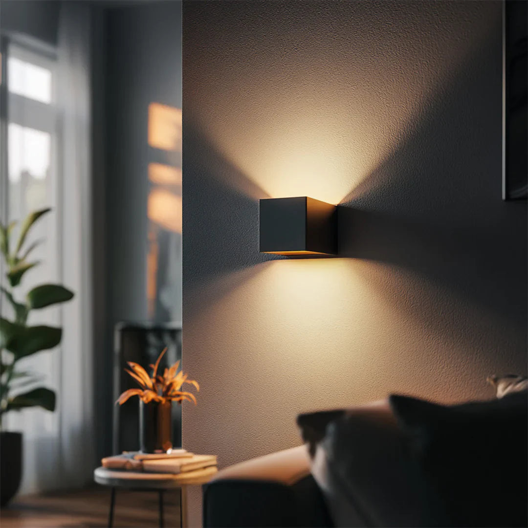 LuxeLumen Waterdichte Wandlamp | Verstelbare stralingshoek voor optimale verlichting