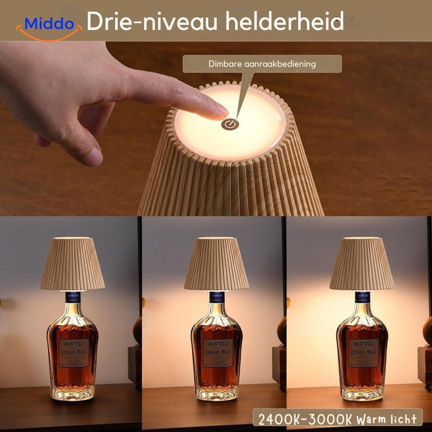 LumaGlow Flessenlamp | Transformeer elke fles in een fascinerend lichtspel!