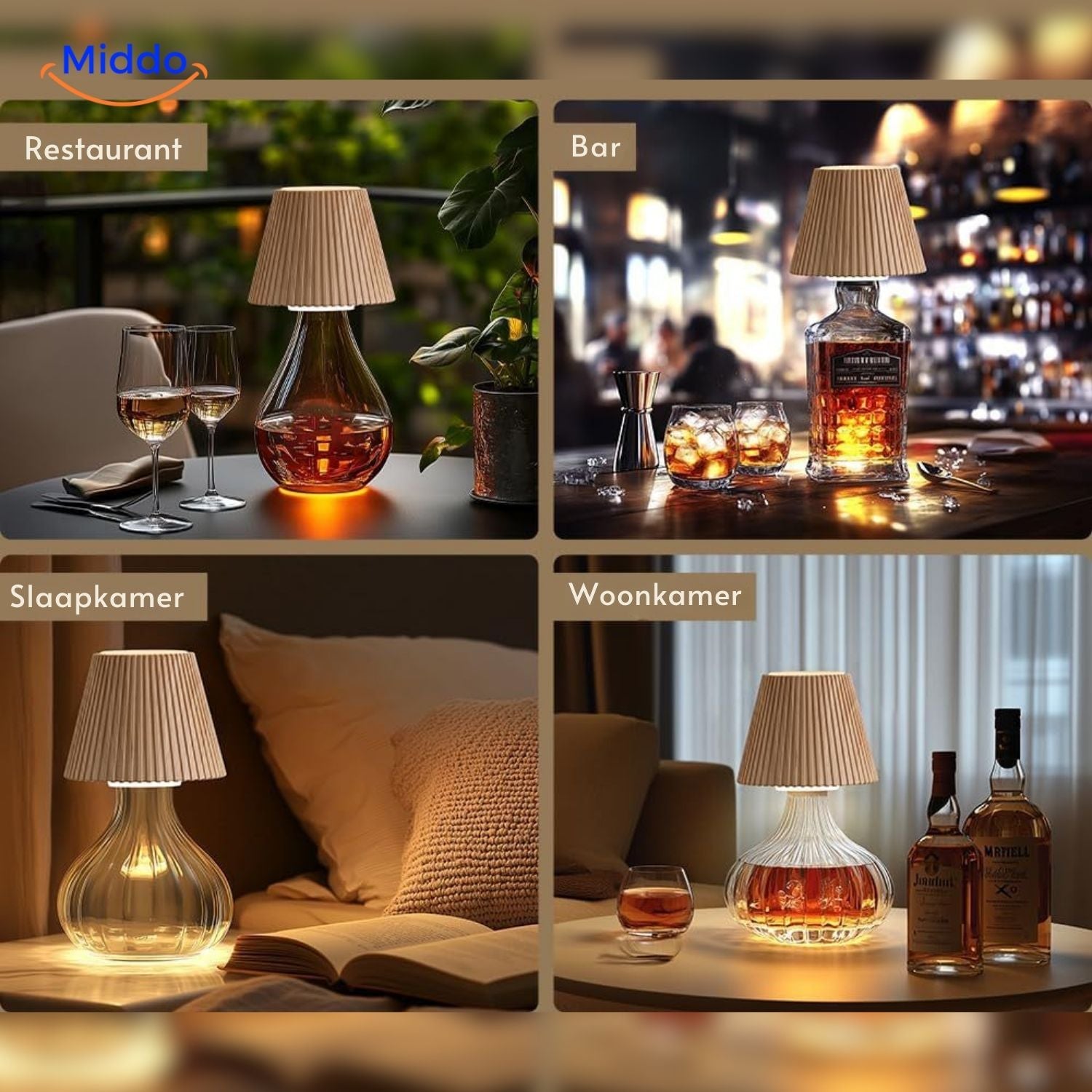 LumaGlow Flessenlamp | Transformeer elke fles in een fascinerend lichtspel!