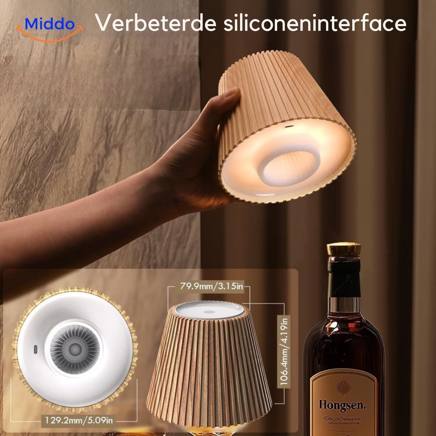 LumaGlow Flessenlamp | Transformeer elke fles in een fascinerend lichtspel!