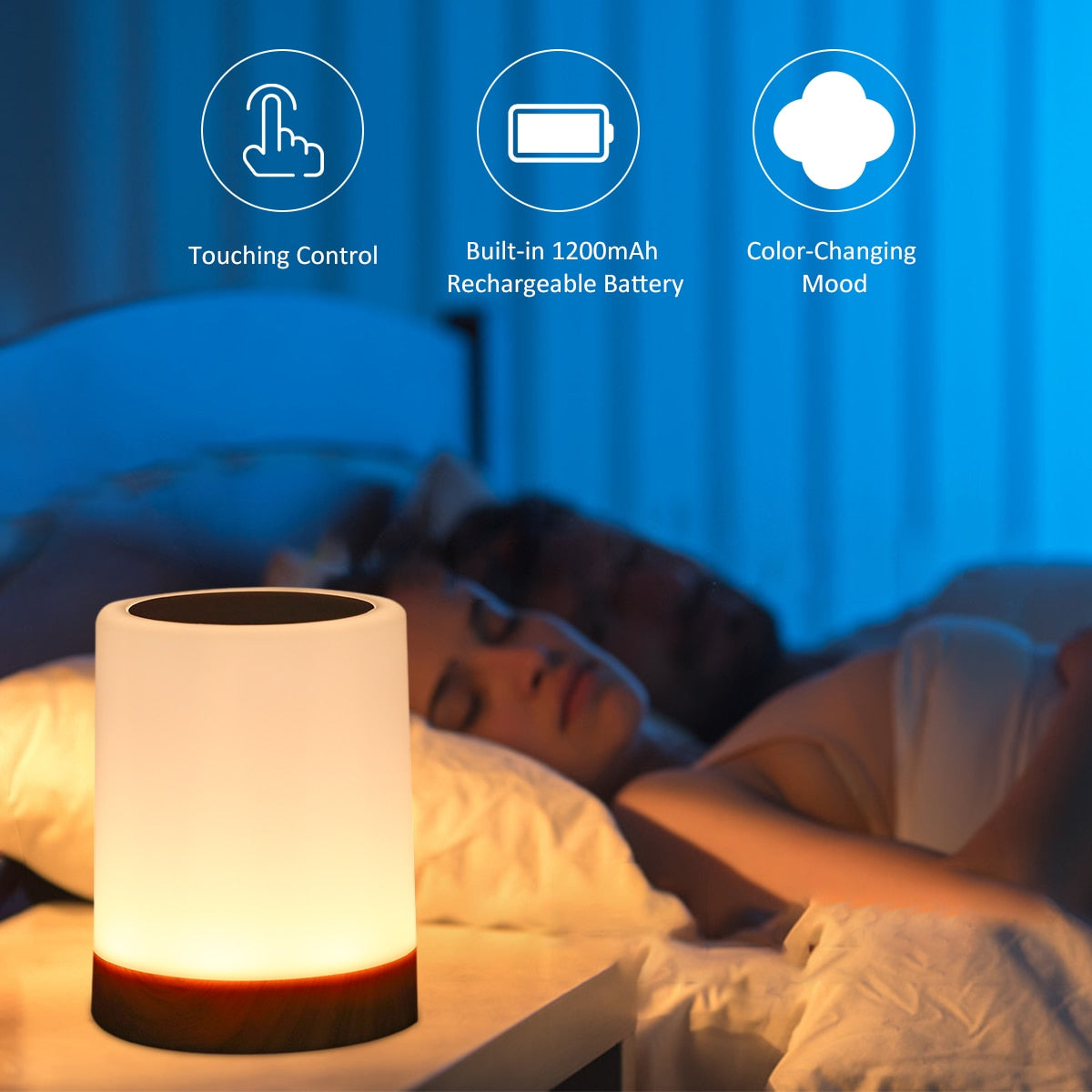 LumiGlow Nachtlicht™ | De perfecte lamp voor sfeervolle avonden!