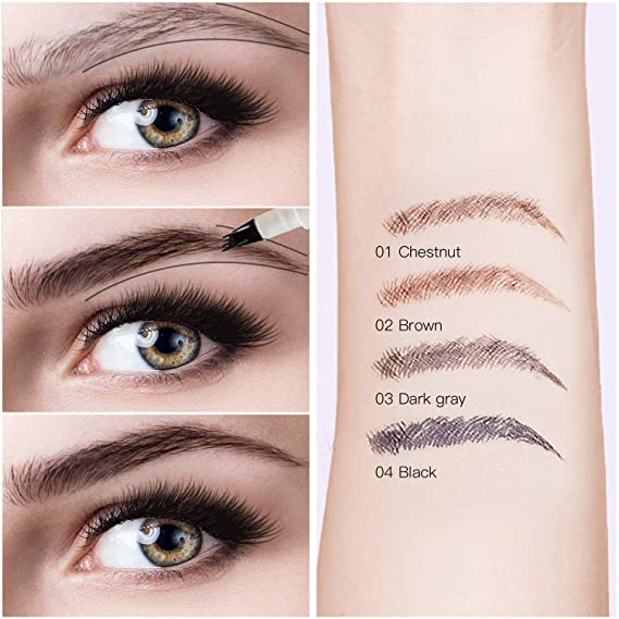 Precision Brow Pro - Waterdichte Wenkbrauwpotlood met 4-Punt Applicator