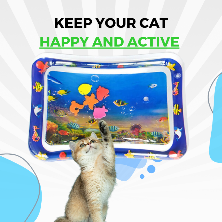 PurrSplash Speelmat | Ultiem waterplezier voor katten