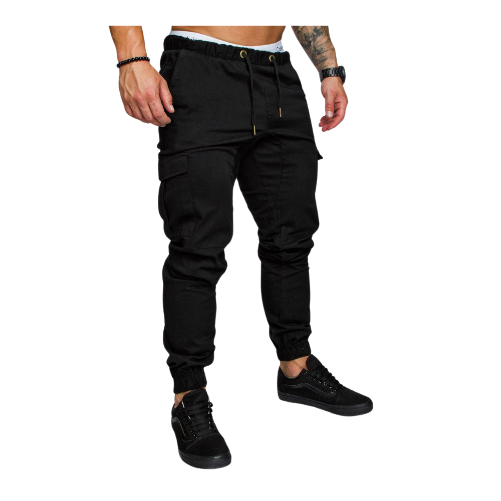 Heren Slim Fit Cargo Broeken
