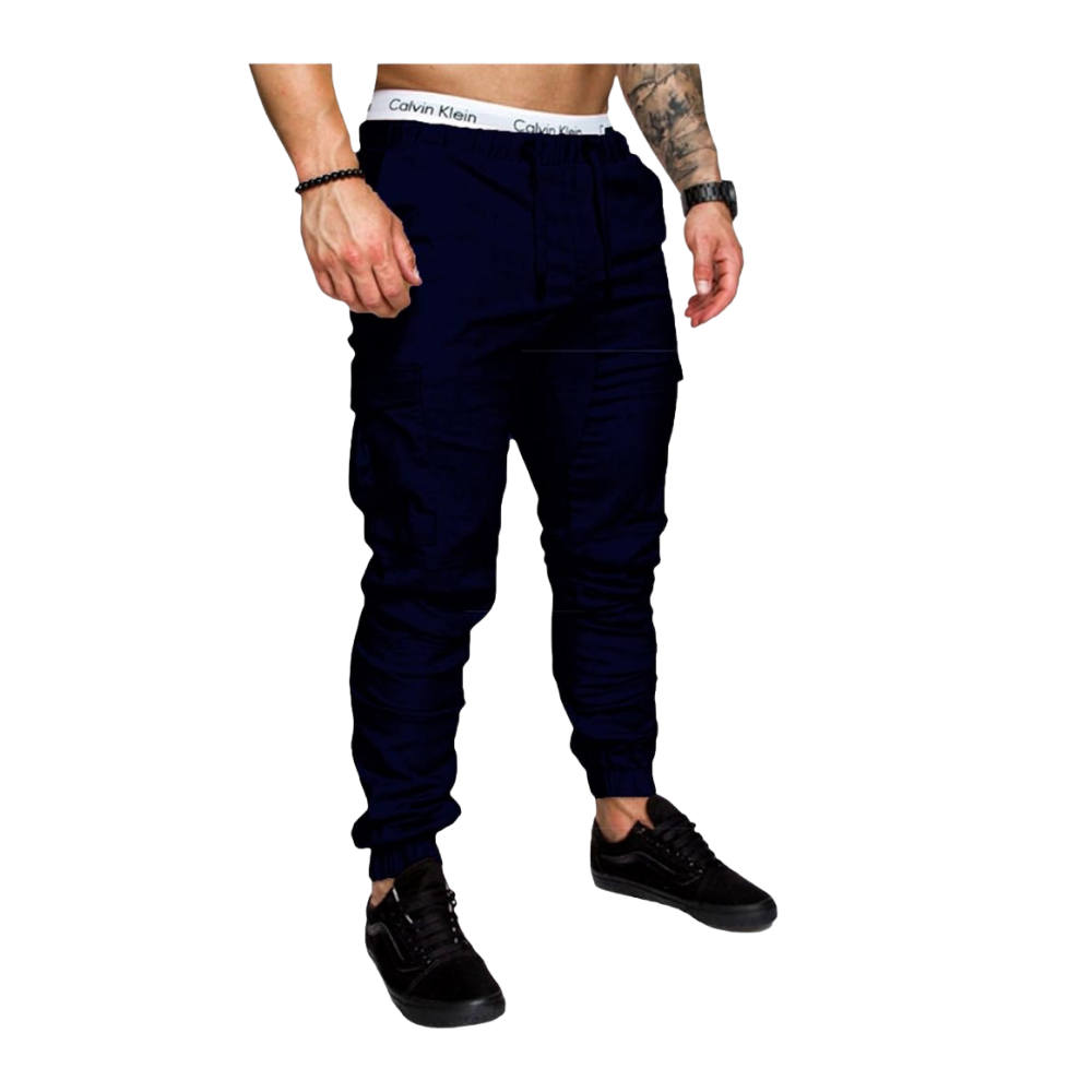 Heren Slim Fit Cargo Broeken