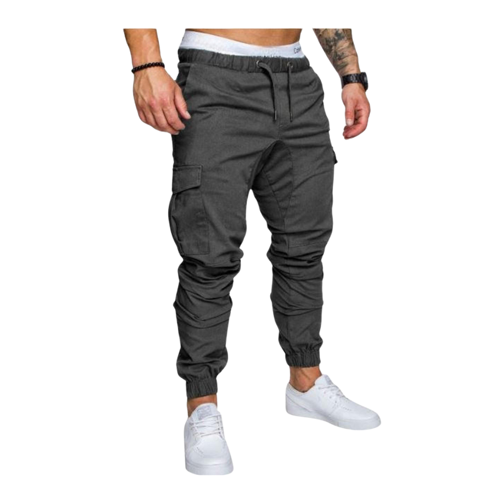 Heren Slim Fit Cargo Broeken