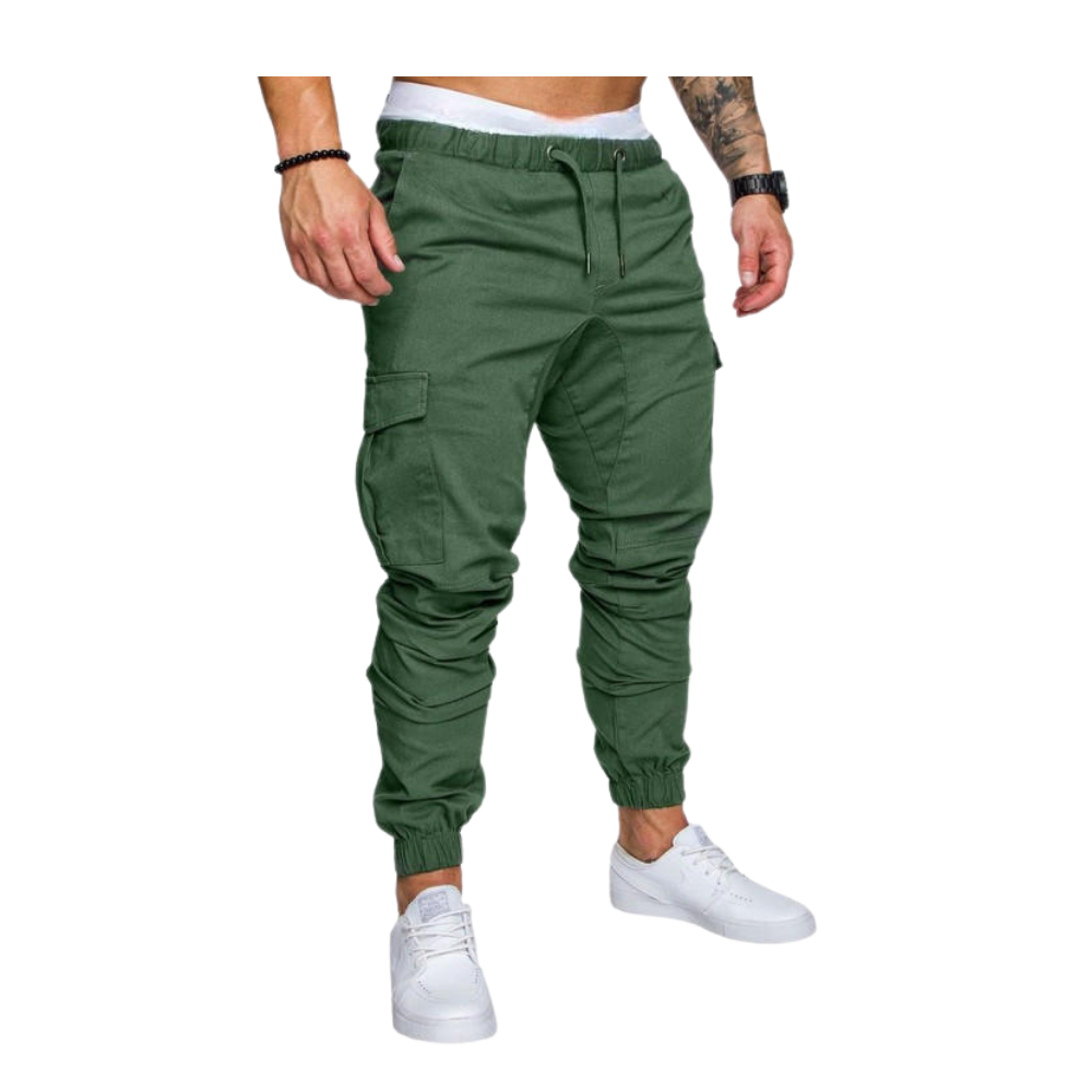 Heren Slim Fit Cargo Broeken
