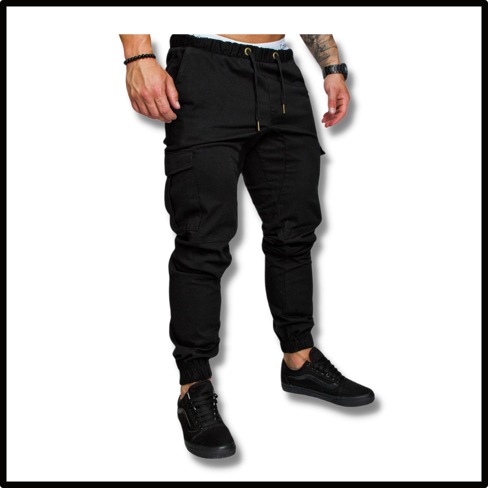 Heren Slim Fit Cargo Broeken