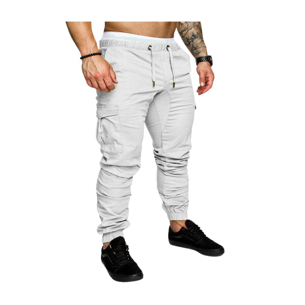Heren Slim Fit Cargo Broeken