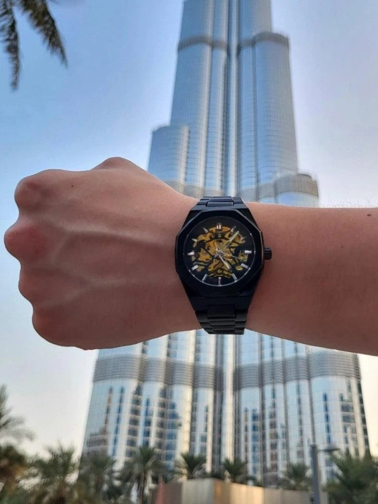 Blaise - Chronograaf Horloge Leer - Tijdloze Elegant