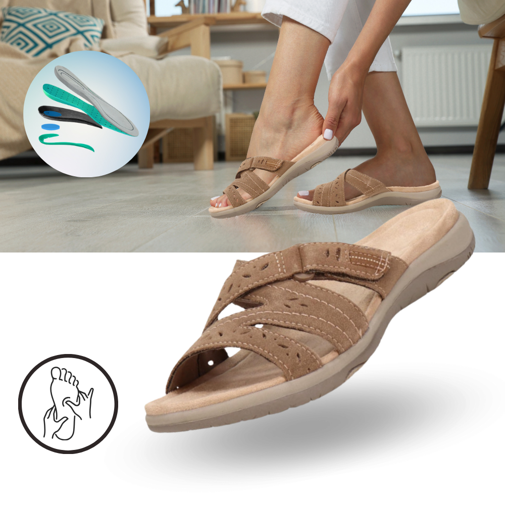 Orthopedische Inlegzolen Open Teen Sandalen