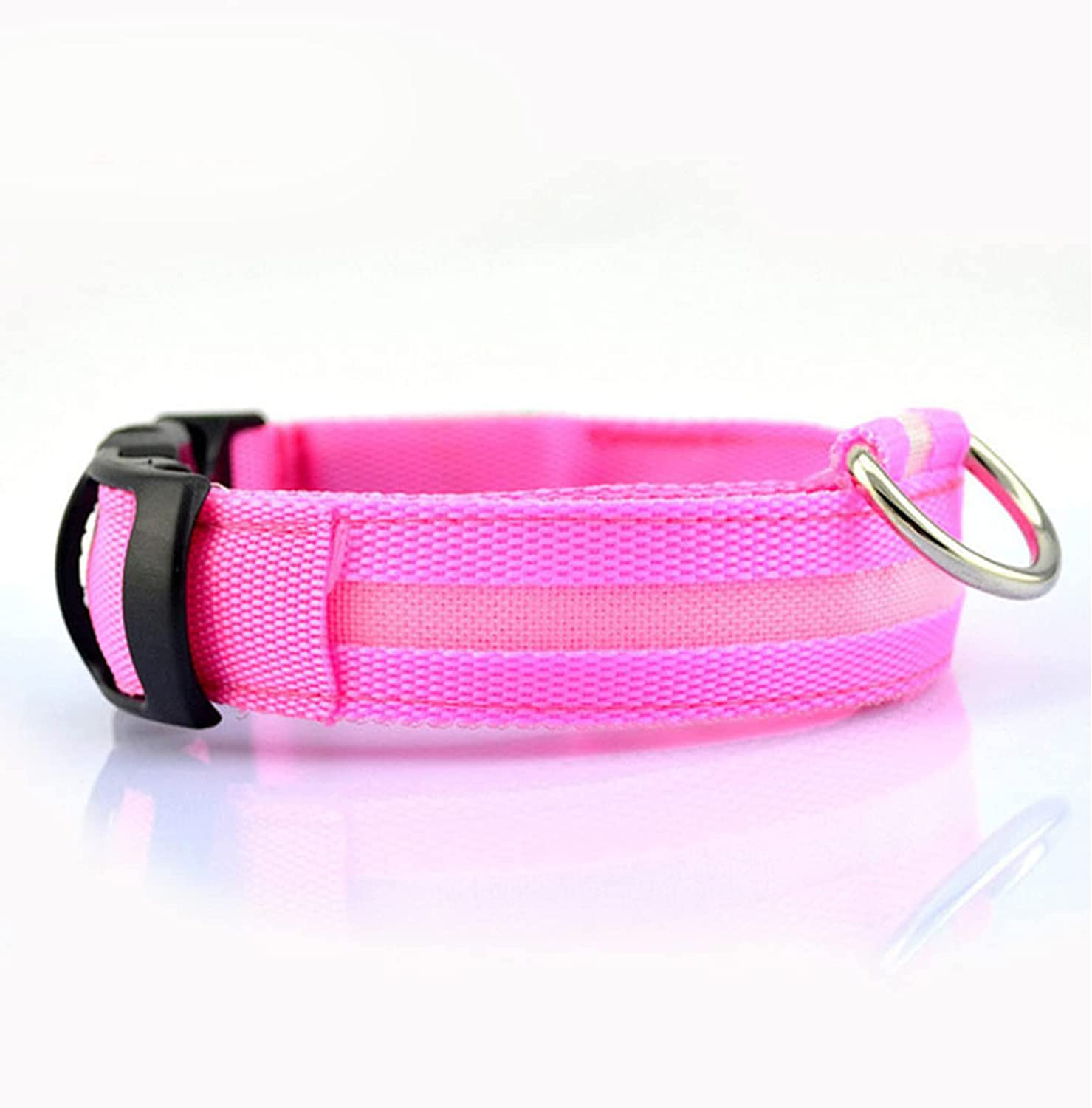 Luminous Dierenhalsband met LED-licht – Oplaadbaar, Waterbestendig, Verstelbare Pasvorm voor Verbeterde Veiligheid 's Nachts