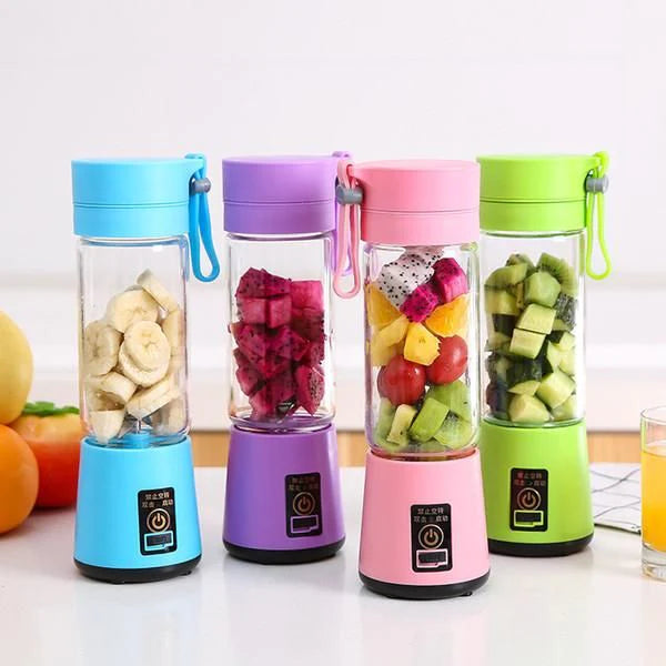 BlendLux Elite Juicer Blender | 6-blad USB oplaadbare draagbare blender voor moeiteloze smoothies onderweg