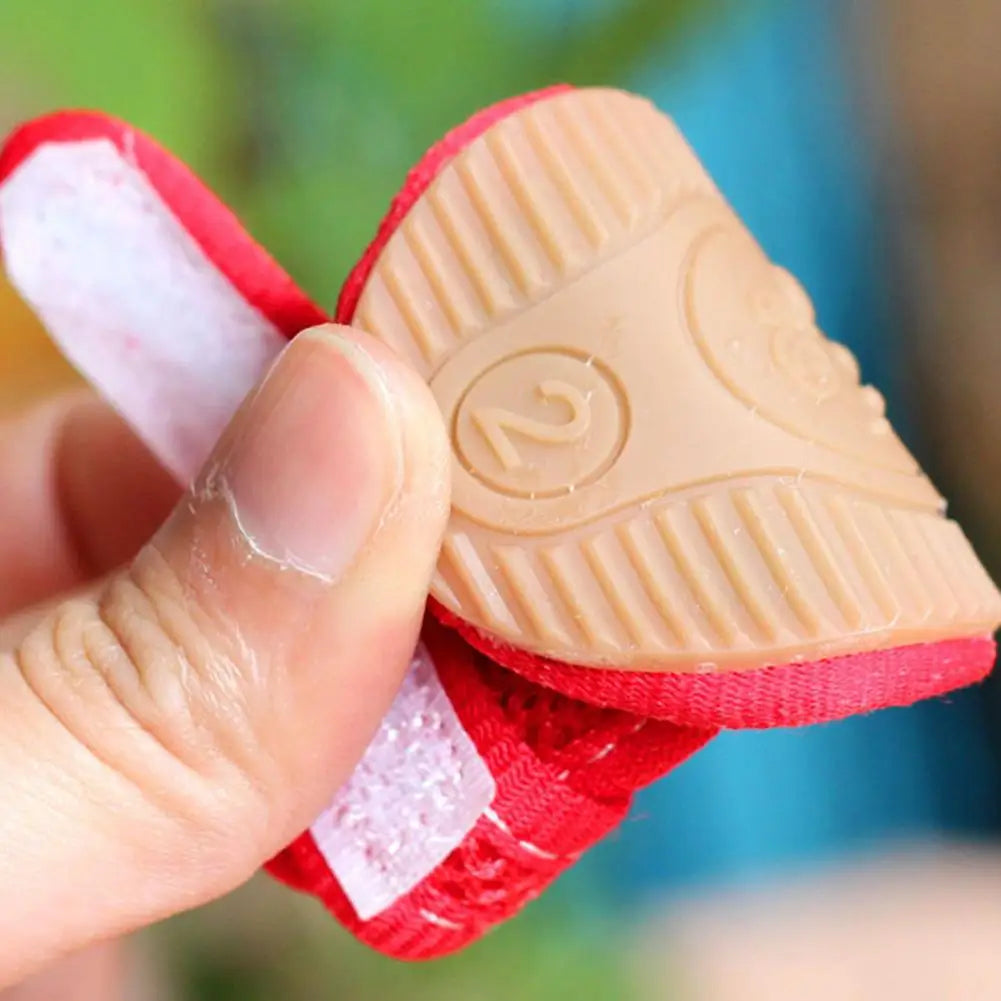 PootKoel Zomerschoenen voor Honden – Ademend en Antislip Bescherming tegen Hitte