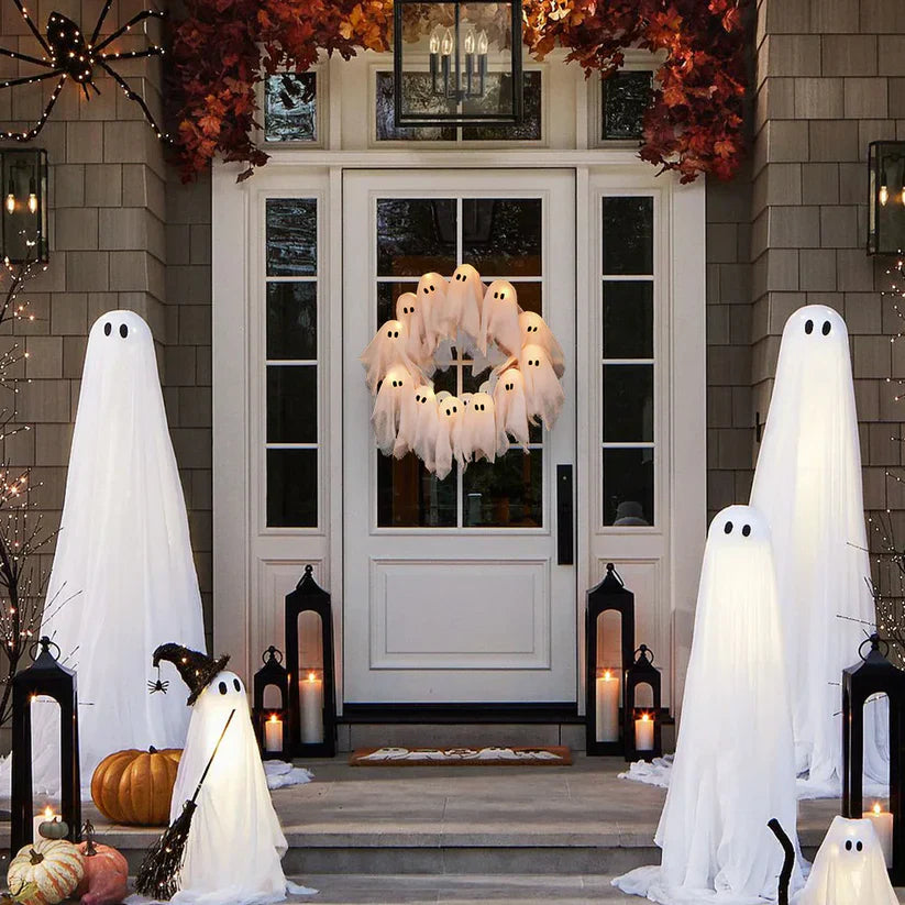 HauntGlow Halloween Krans | Betoverende glow krans voor een spooky feestelijke touch