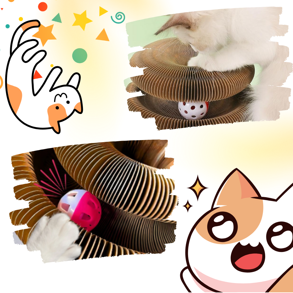 Purrfect Stressverlichtende Krabpaal voor Katten