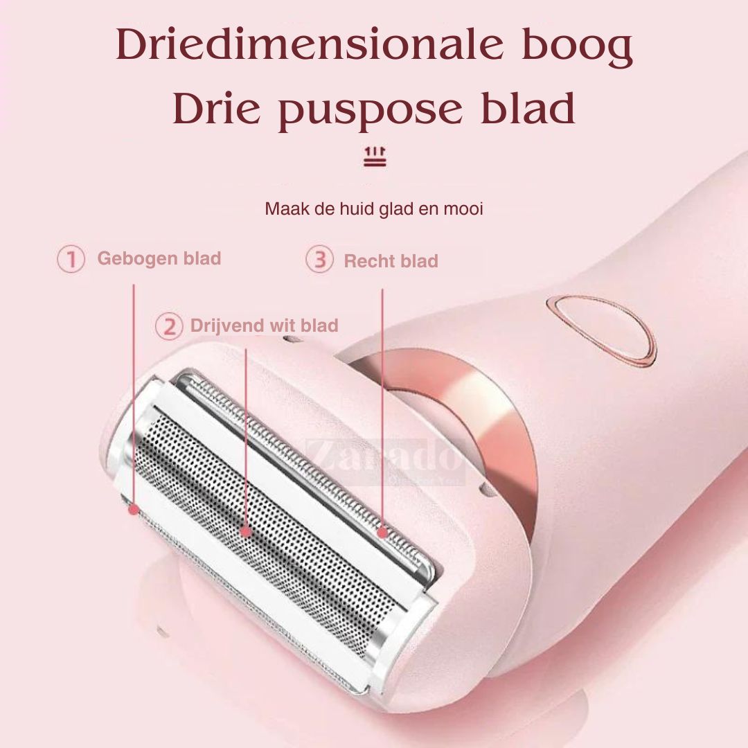 SmoothGlam | 2-in-1 scheerapparaat voor vrouwen