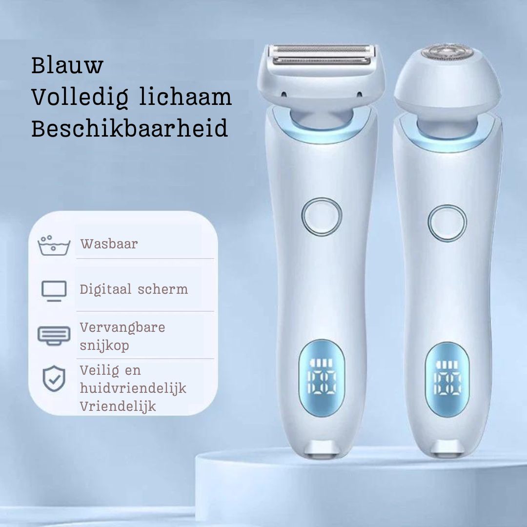 SmoothGlam | 2-in-1 scheerapparaat voor vrouwen