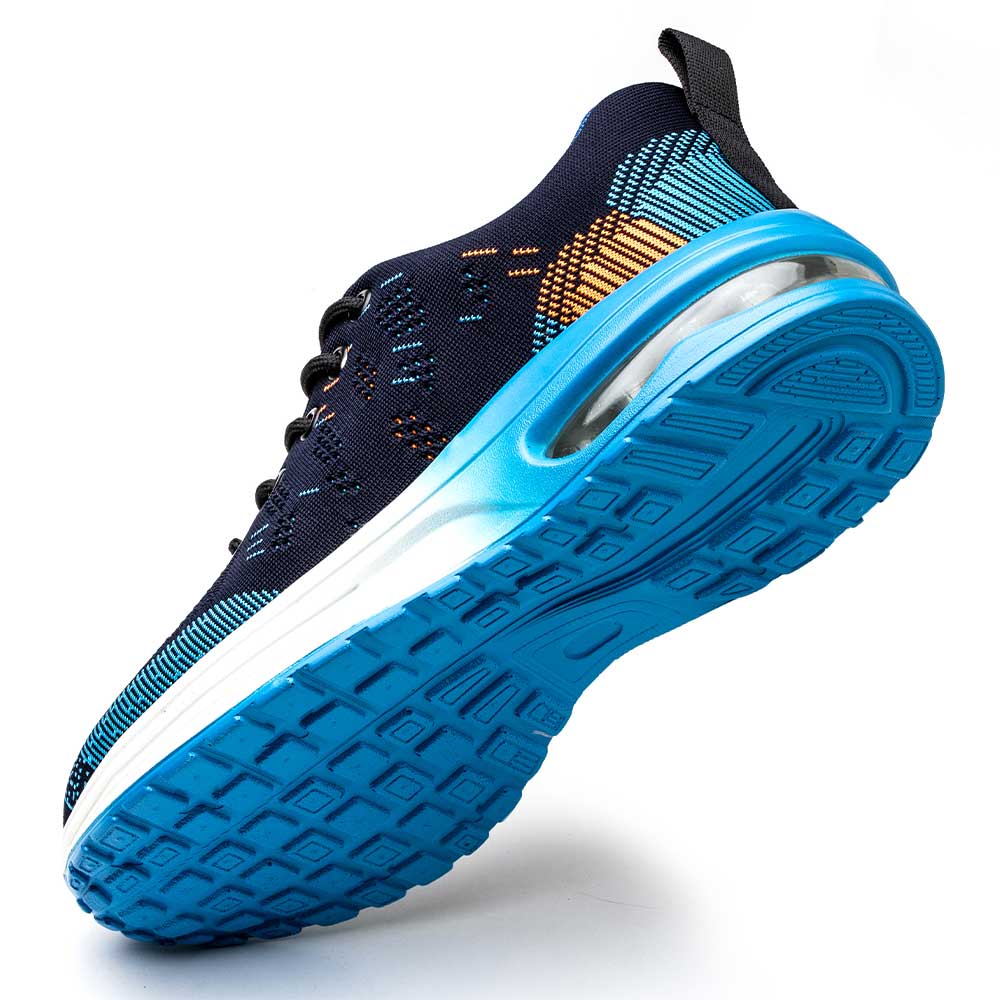 Lichte Stalen Neus Werk Sneakers met Ademend Mesh en Antislip Zolen – Comfortabele Veiligheidsschoenen voor Mannen