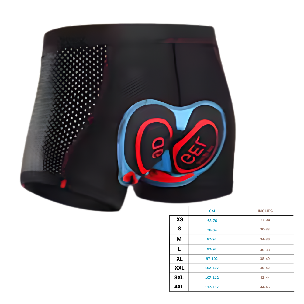 Naadloze Gevoerde Fietsshorts