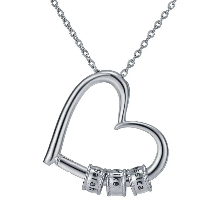 Aan De Beste Moeder Ter Wereld - Liefdesketting Met Gegraveerde Hangers