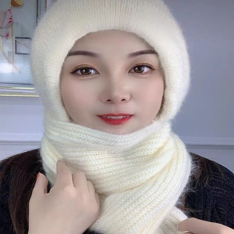 1+1 GRATIS | ScarfBeanie - Dames sjaal en beanie-muts in één