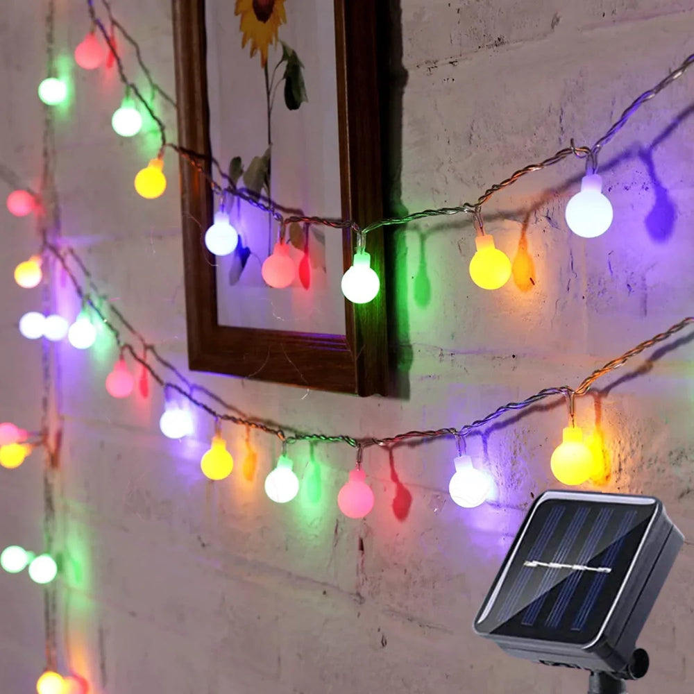 Halloween Lichten Buiten Solar LED Snoerlampen Waterdicht