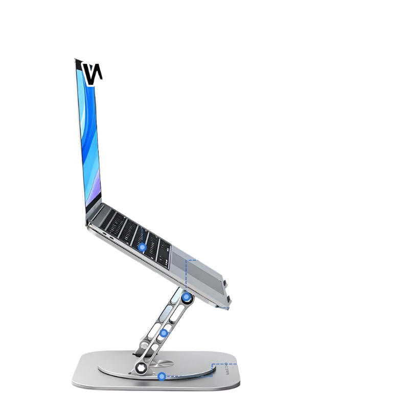 Élégance | Laptop- en Tabletstandaard 360° – verstelbaar - ergonomisch - modern design