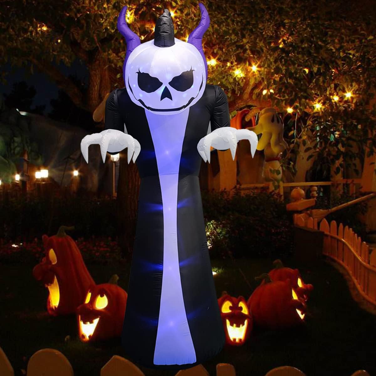 Halloween Decoraties Opblaasbare Buiten Geest Licht