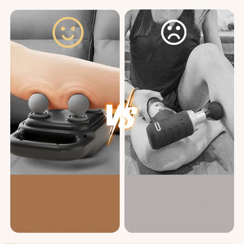 LuxuraPulse 4-Koppig Fascial Gun Massageapparaat | Verlicht spierspanning en bevorder herstel met luxe