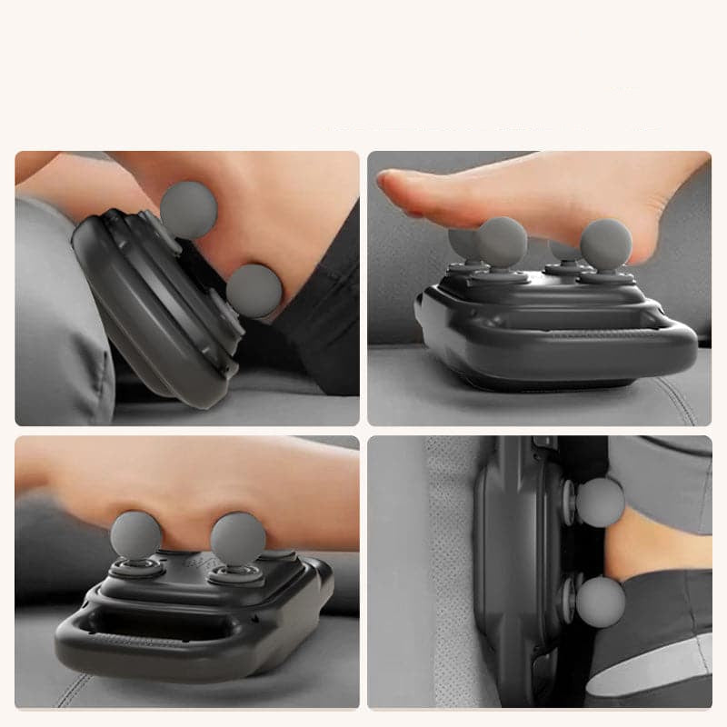 LuxuraPulse 4-Koppig Fascial Gun Massageapparaat | Verlicht spierspanning en bevorder herstel met luxe