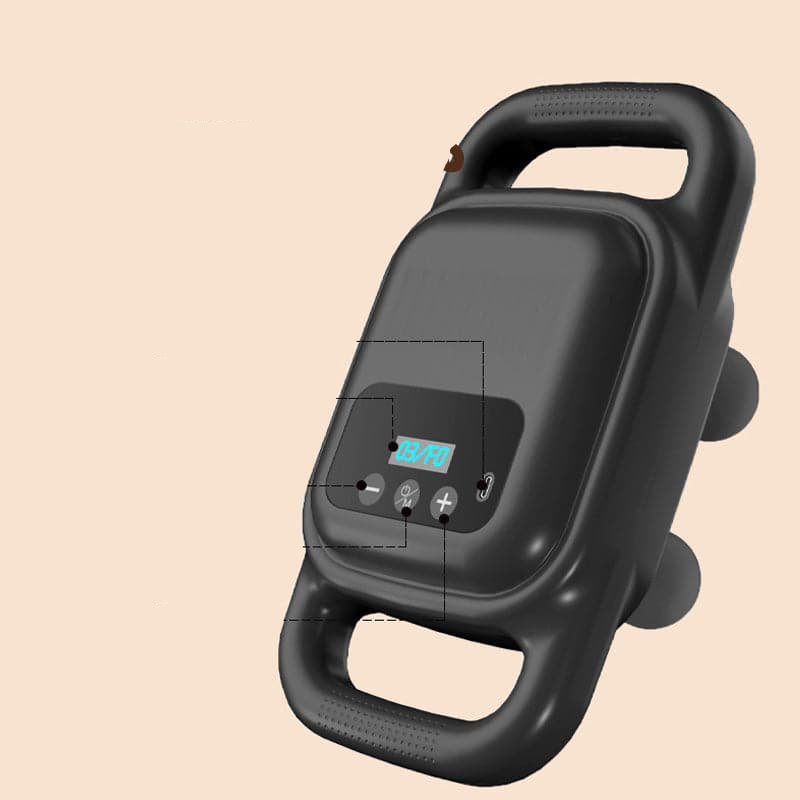 LuxuraPulse 4-Koppig Fascial Gun Massageapparaat | Verlicht spierspanning en bevorder herstel met luxe