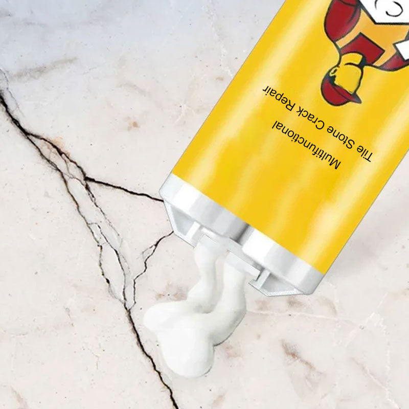 LuxuraFix Tegel- en Steenbreukreparatieset | Hoogwaardige set voor moeiteloze reparatie van tegels en steenbreuken