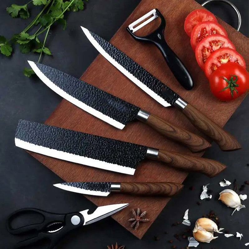 PrecisionEdge 6-delige keukenmessenset | Een complete culinaire metgezel