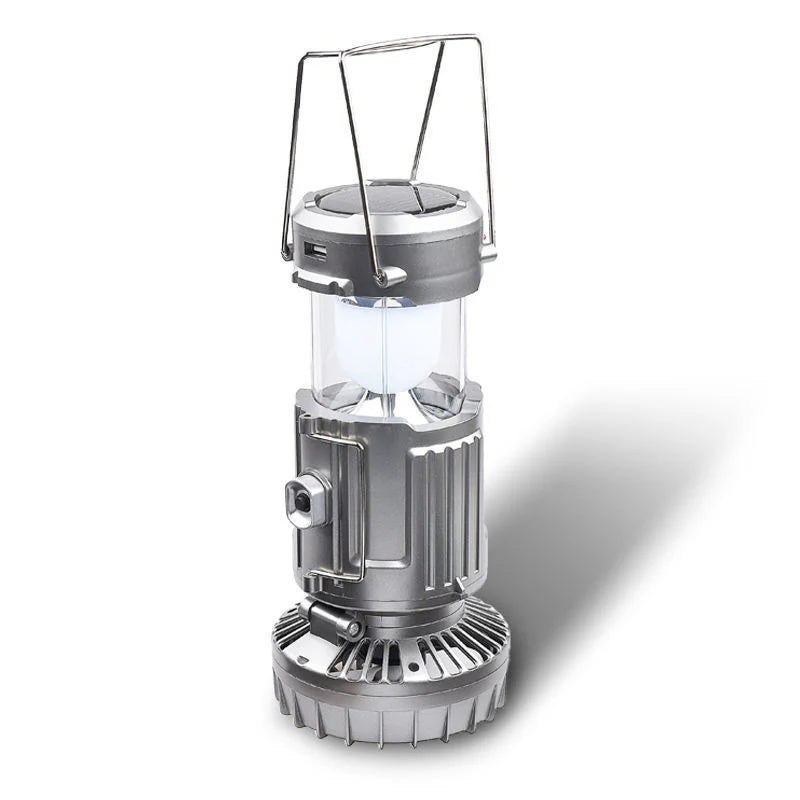 LuxeSolar Aventura 2 in 1 | Zonne-licht en draagbare ventilator voor buitenavonturen
