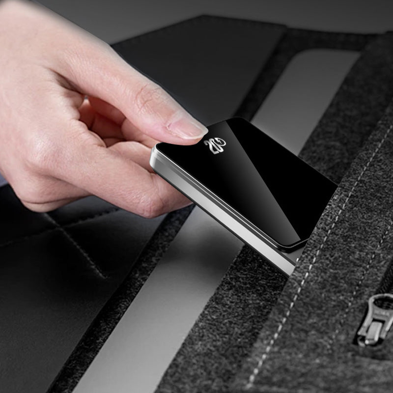 LuxuraTech Dual-Mode Magnetische Powerbank | Veelzijdige oplaadoplossing met geïntegreerde standaard voor ultiem gemak