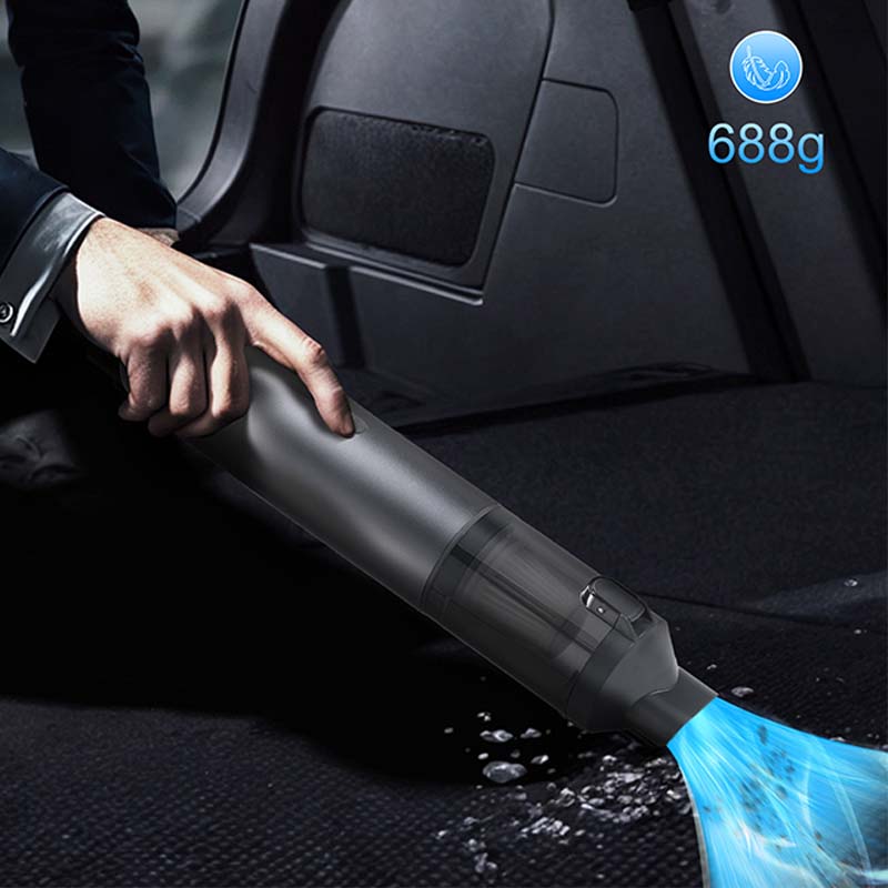 LuxVac Elite Draadloze Auto Stofzuiger | Hoogvermogen handstofzuiger voor moeiteloze auto detailing