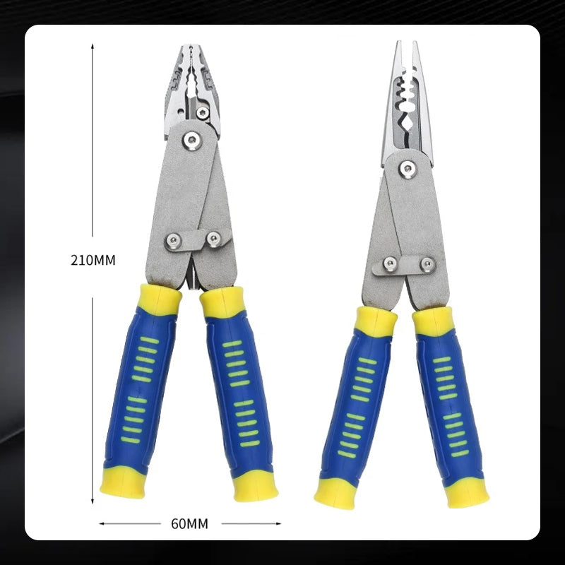 PliGrip Verstelbare Striptang – Multifunctioneel Gereedschap voor Elektriciens