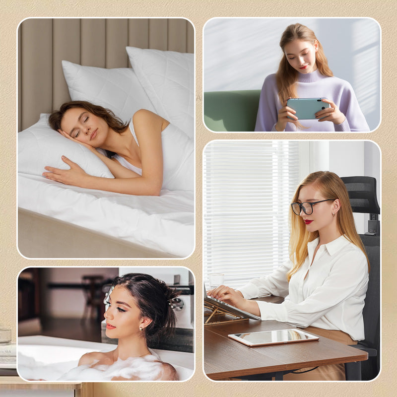 Warmteluxe 800W Stekkerverwarming – Compacte, energiezuinige elektrische mini kachel